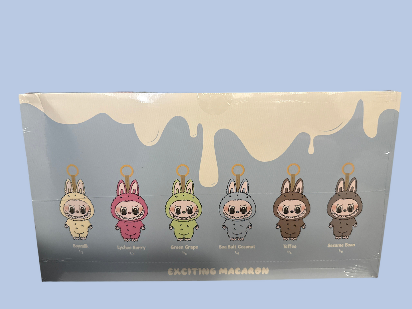 New/Sealed 100% Authentic! THE MONSTERS - Exciting Macaron Labubu V1 Vinyl Face (Open Box)