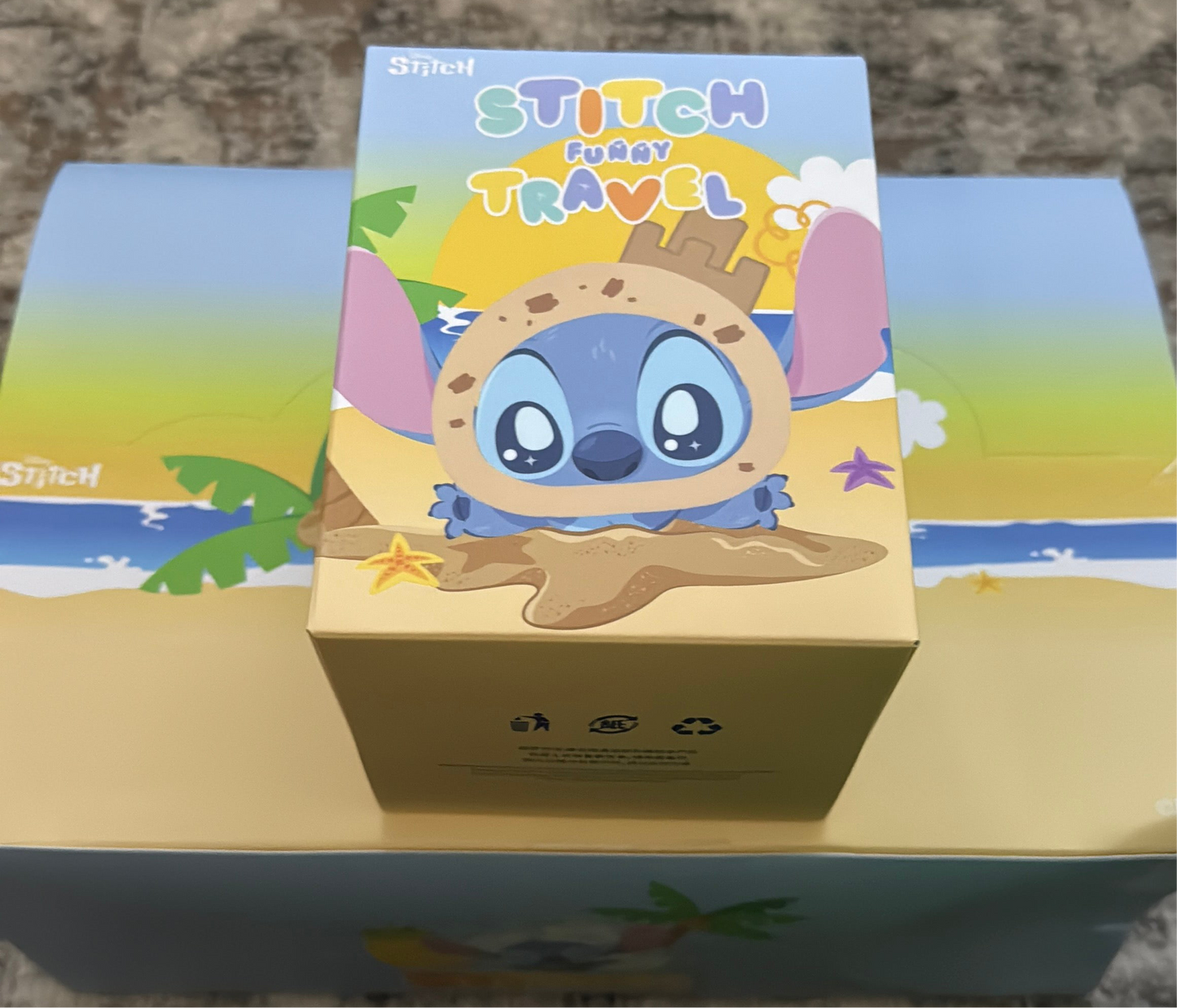 Miniso Stitch Funny Travel Bag Blind Box