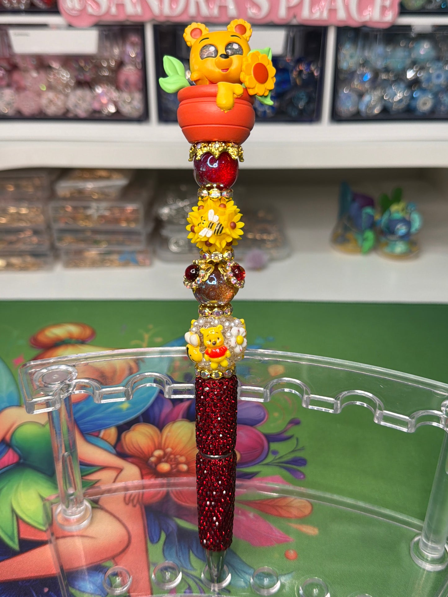 #63 Pooh (In full bloom) Pen