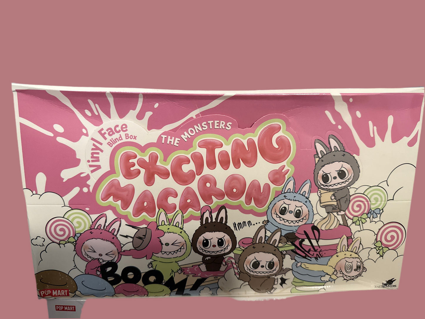 New/Sealed 100% Authentic! THE MONSTERS - Exciting Macaron Labubu V1 Vinyl Face (Open Box)