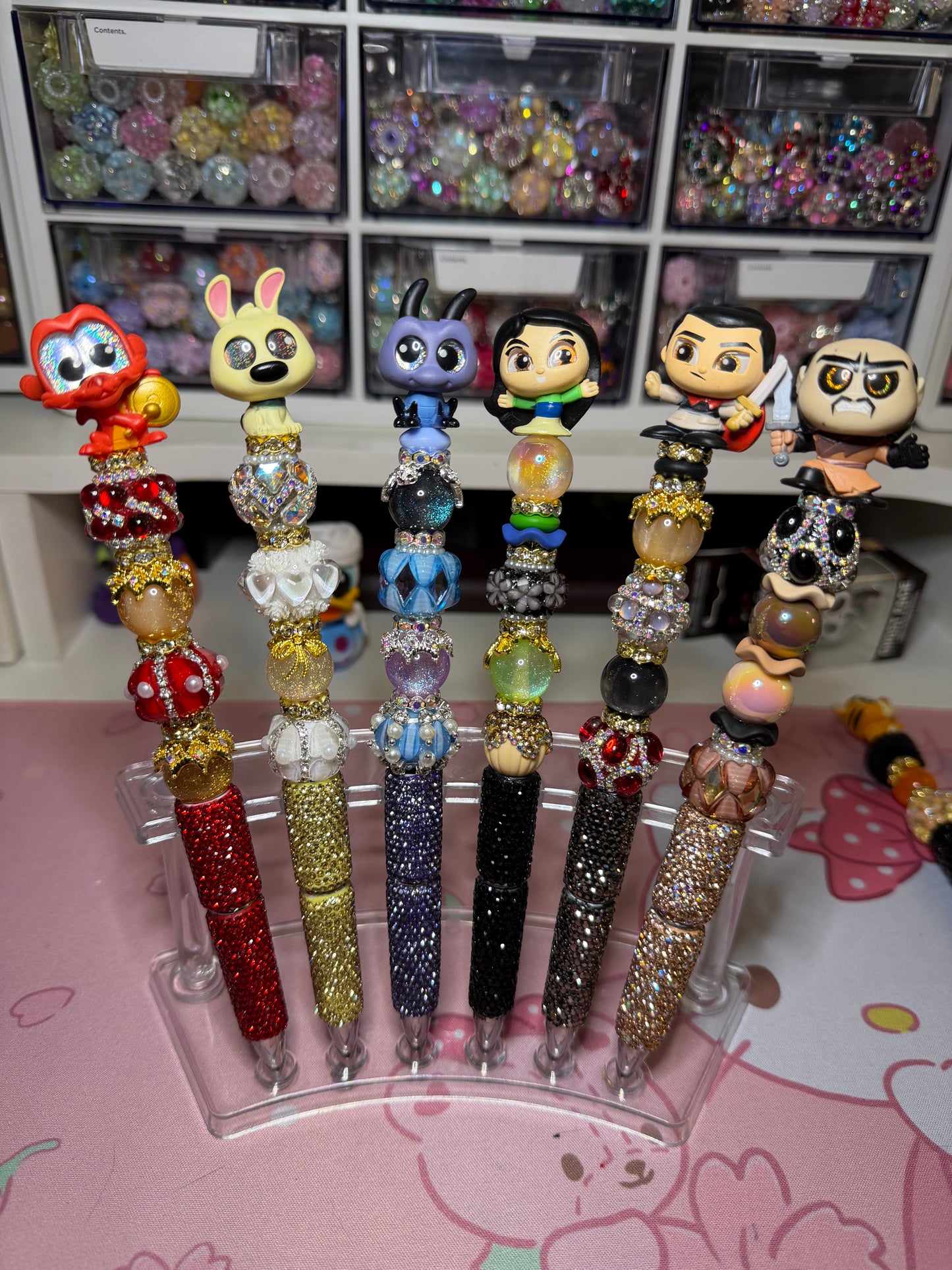 *Premade Beaded Pens