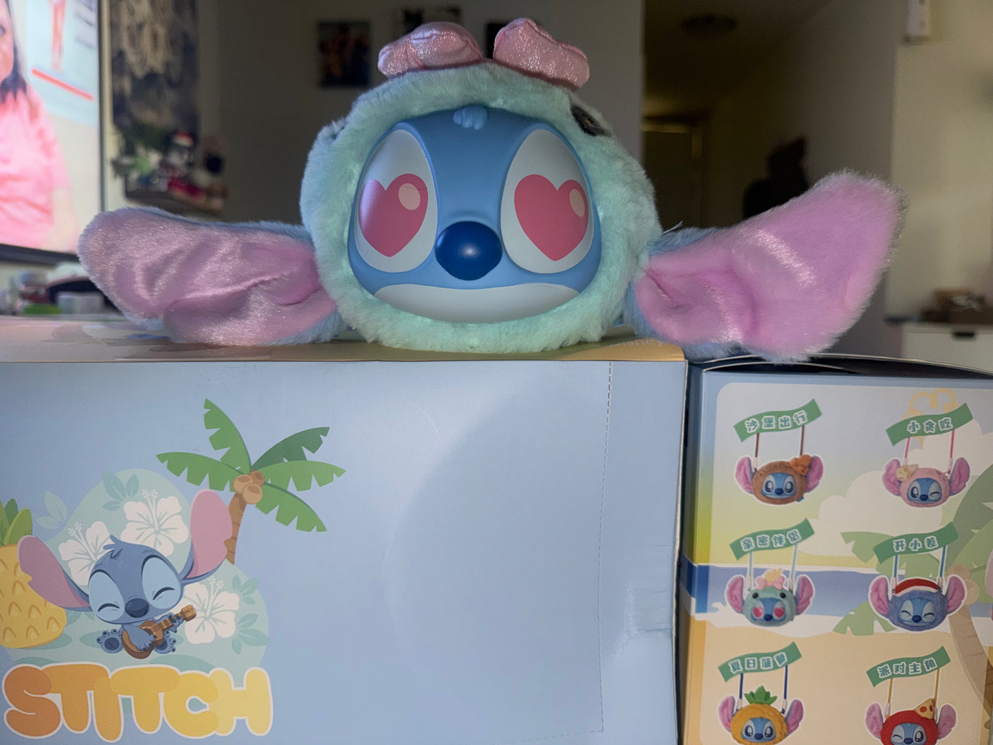 Miniso Stitch Funny Travel Bag Blind Box